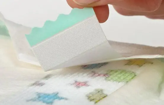 Good Adhesive PP Side Tape for Baby Diaper Raw Materials Hook Tape for Adult