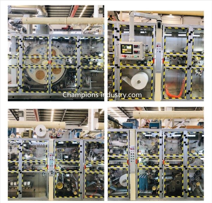 Automatic Women Pull Up Diaper Machine