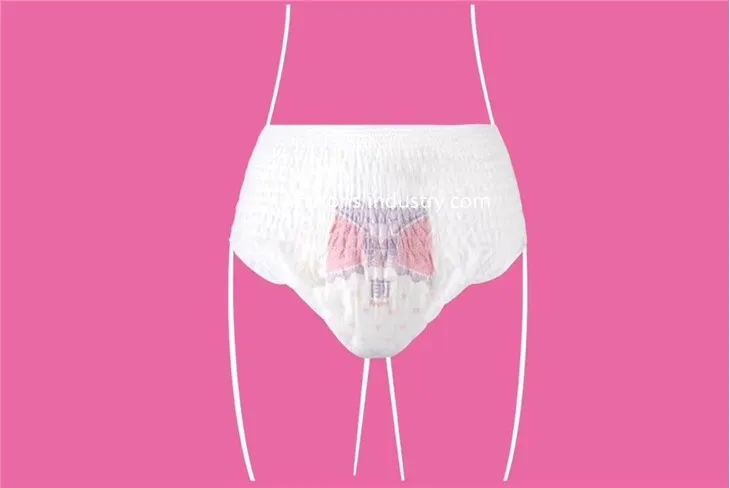 Automatic Women Pull Up Diaper Machine